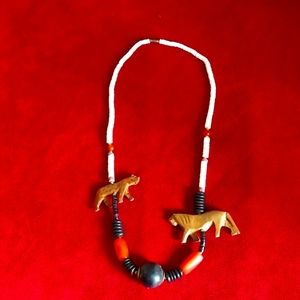 African tribal necklace